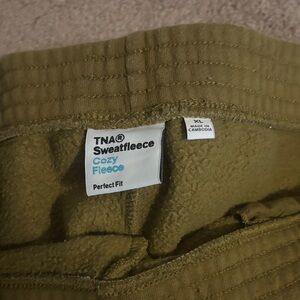 TNA Sweatfleece Joggers - Olive